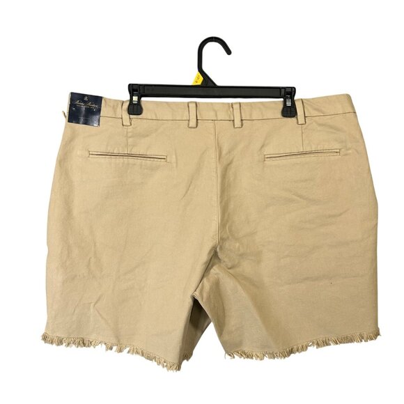 Brooks Brothers Bermuda Shorts Cotton Blend Preppy Raw Hem Men's Size 40 NWT - Picture 4 of 11
